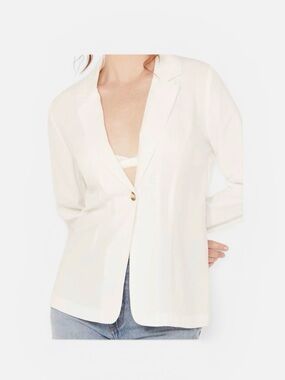 SADIE & SAGE The Vow- white blazer NWT